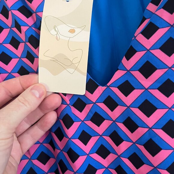 MASCOMODA Summer Maxi Dresses for Women 2025 Casual V Neck Puff Short Sleeve Smo - Picture 7 of 10